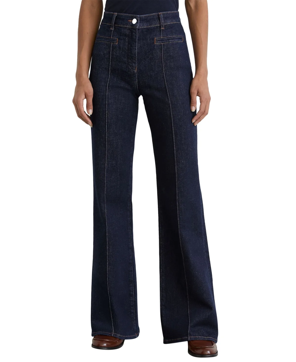 Claude High-Rise Wide-Leg Jeans