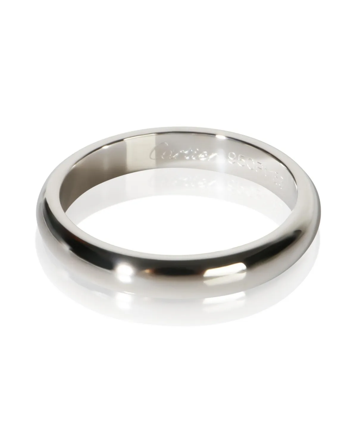 Pre-Owned Cartier Platinum 1895 Wedding Band by Cartier's