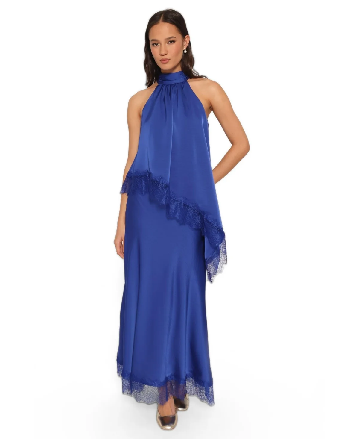 Zarni Lace Trim Maxi Skirt by Petal and Pup
