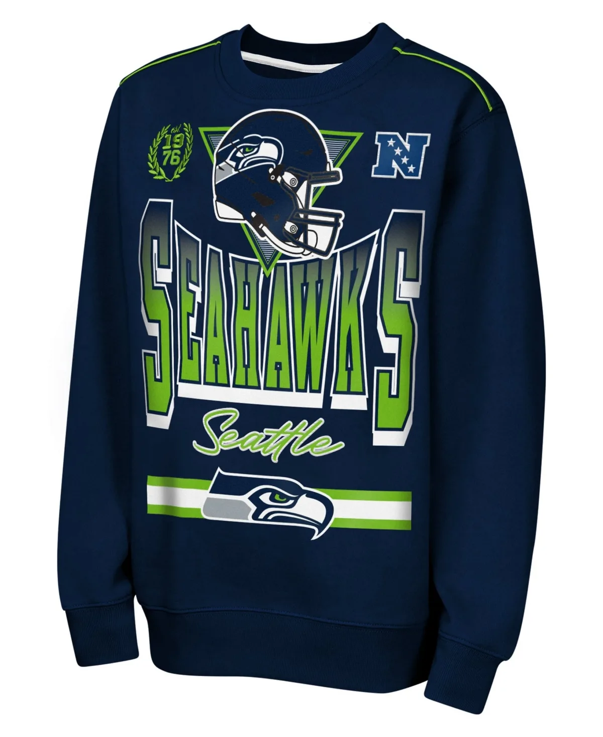 Seattle Seahawks Run Gun Fleece Sweatshirt by Outerstuff