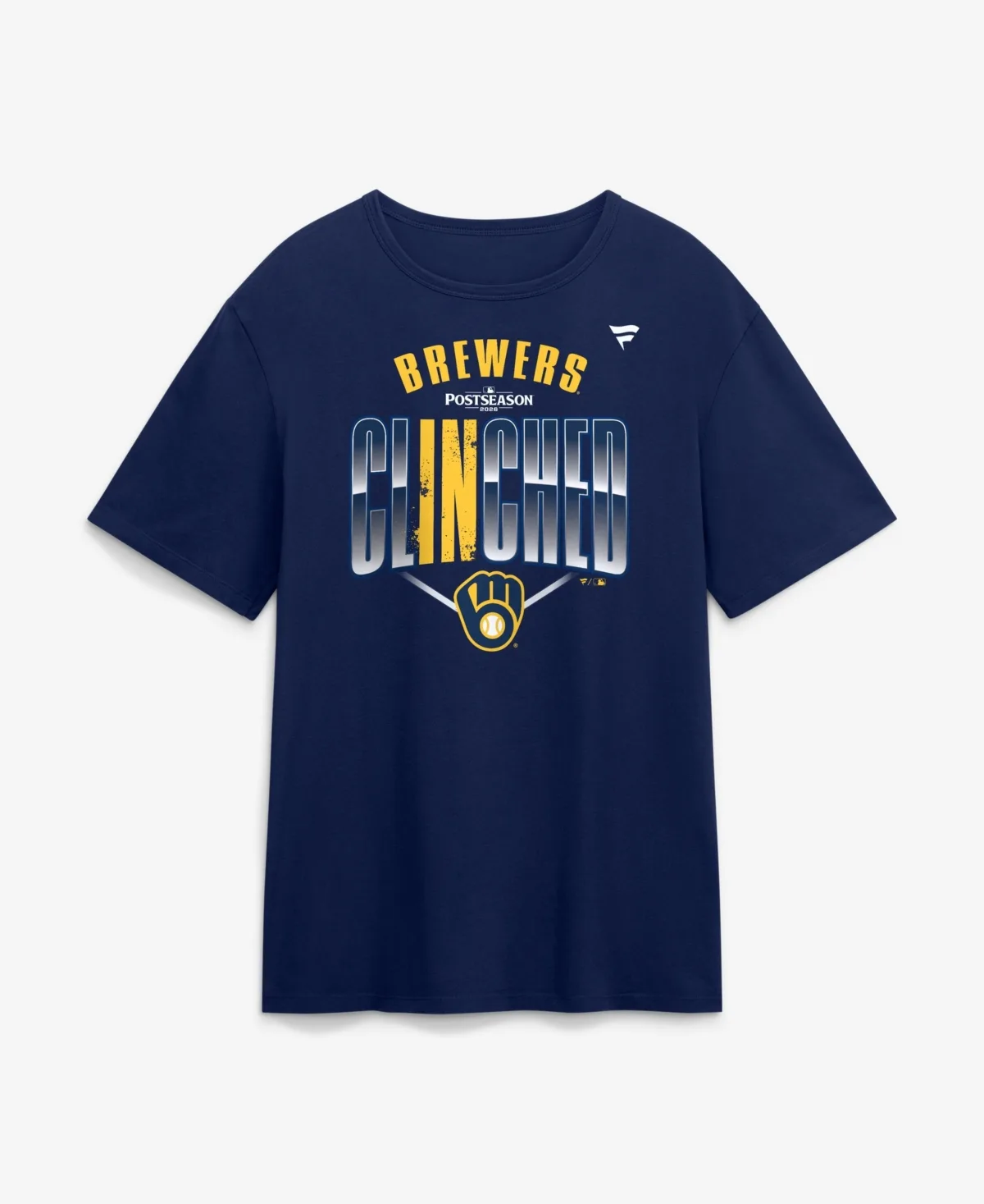 Milwaukee Brewers 2026 Mlb Postseason Locker Room T-Shirt by Fanatics