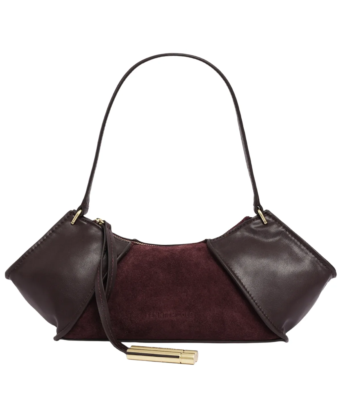 Leather Medium Crossbody Shoulder Handbag by Kenneth Cole