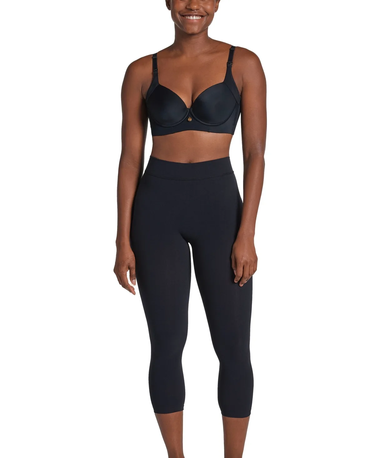 Invisible High-Waisted Capri Shaper by Leonisa