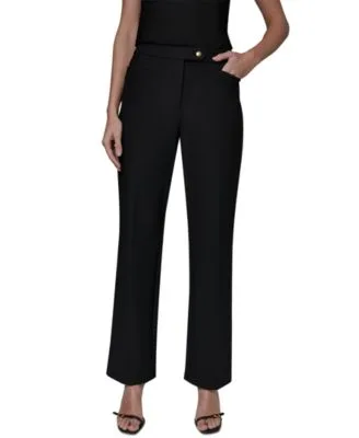 Mid Rise Pants by Donna Karan New York