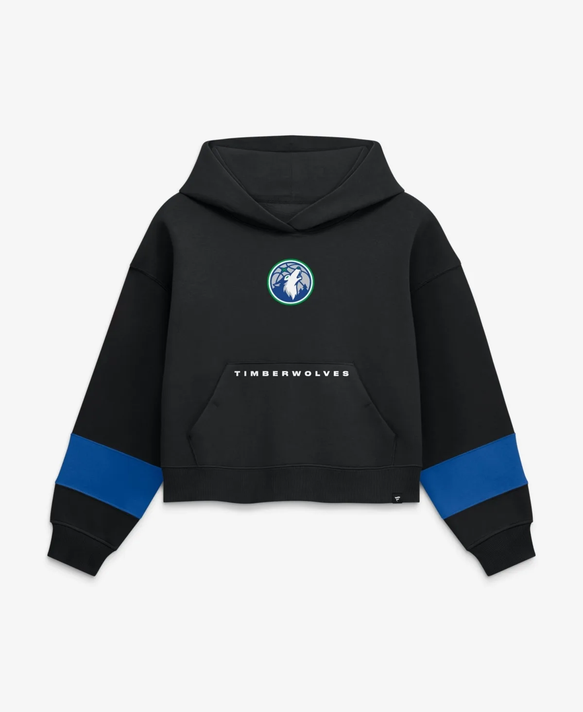 Minnesota Timberwolves Beat Records Cropped Fleece Hoodie by Fanatics
