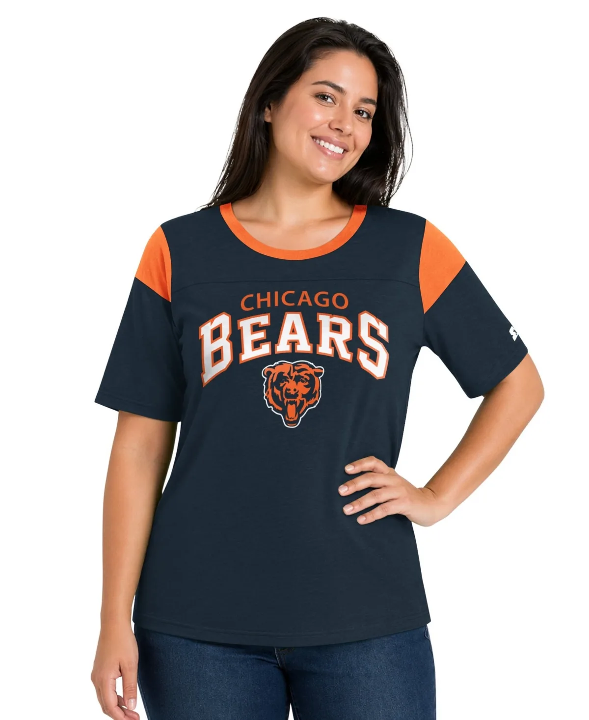 Chicago Bears Linebacker Slub T-Shirt by Starter