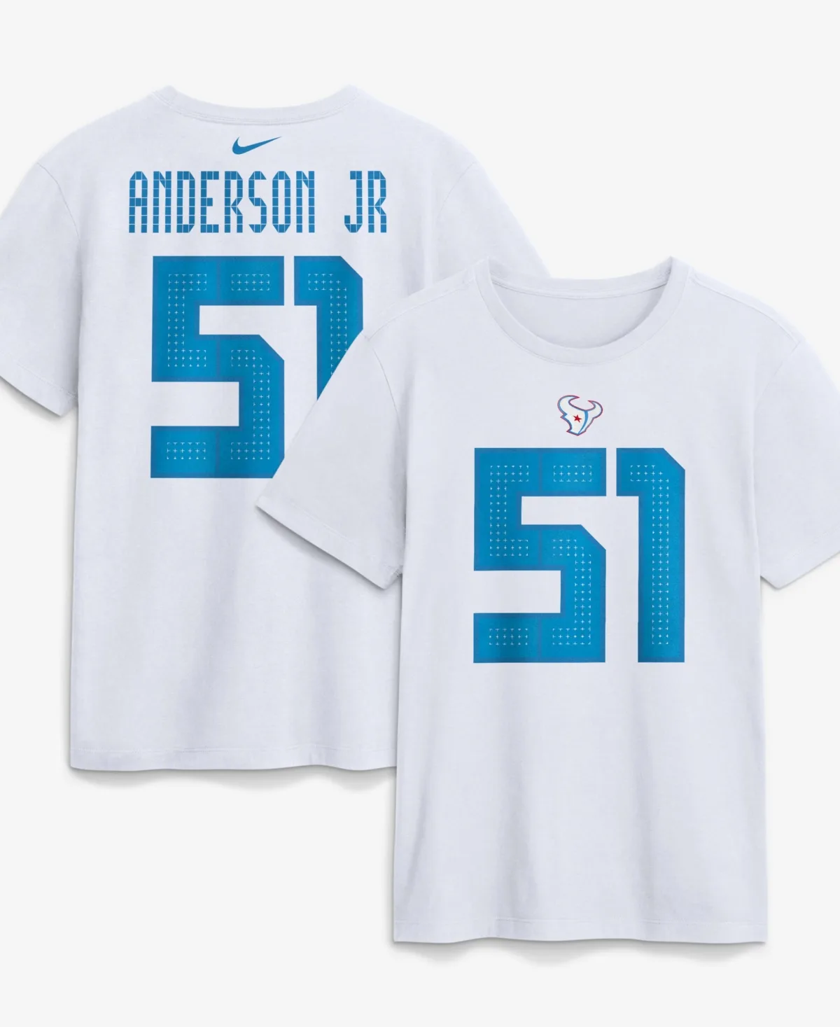 Will Anderson Jr. Houston Texans 2026 Rivalries Collection Player Name Number T-Shirt