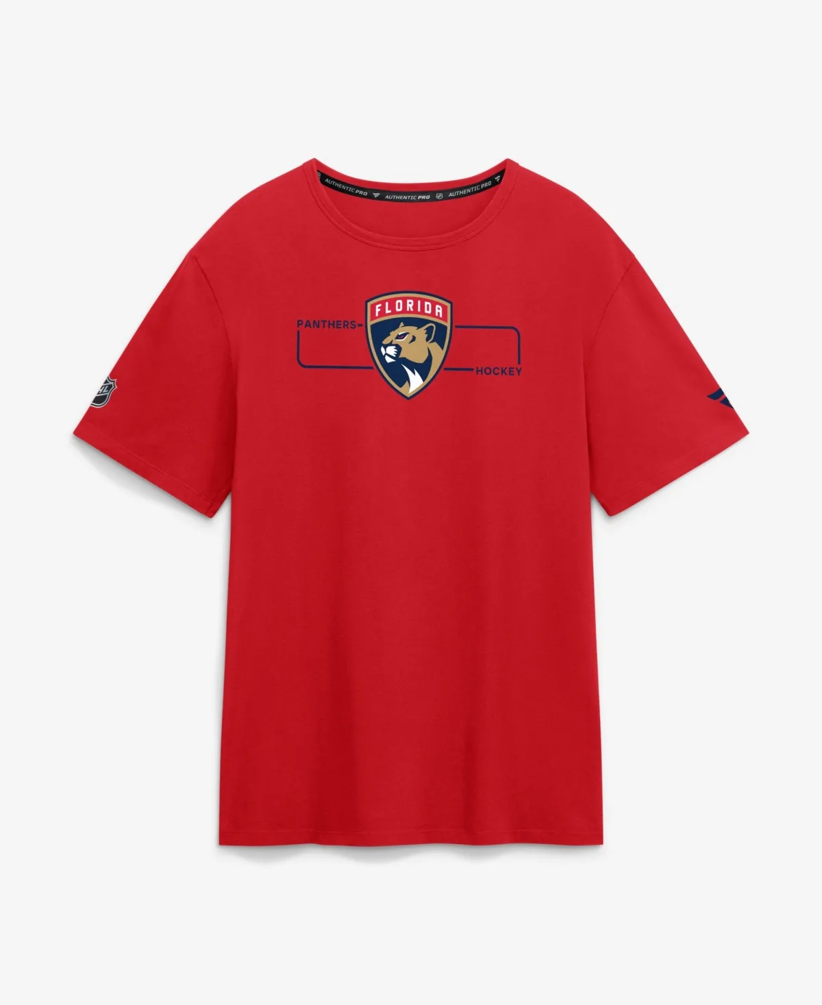 Florida Panthers Authentic Pro Primary Logo T-Shirt