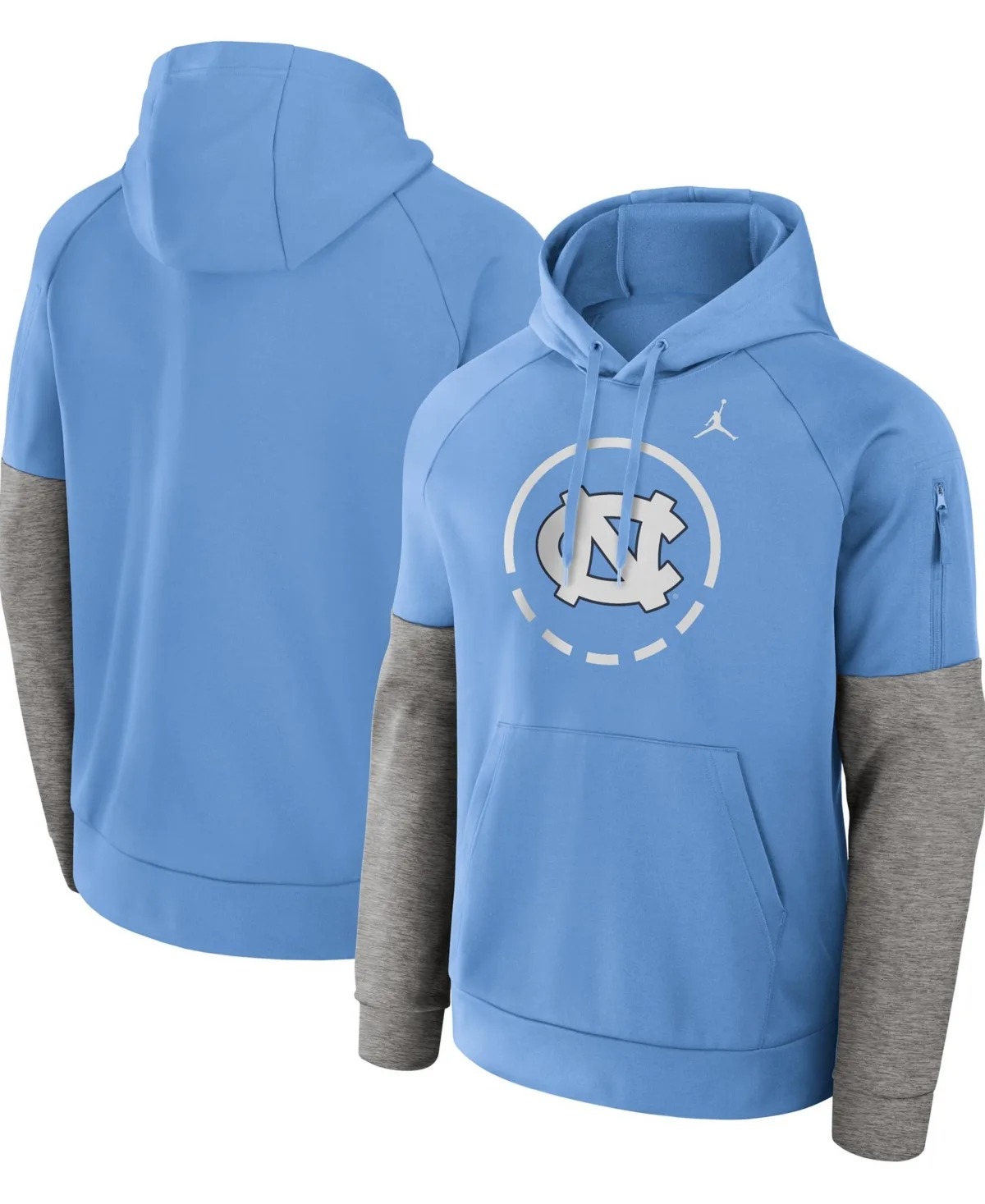 North Carolina Tar Heels Primetime Basketball Therma-Fit Raglan Fleece Hoodie by Jordan