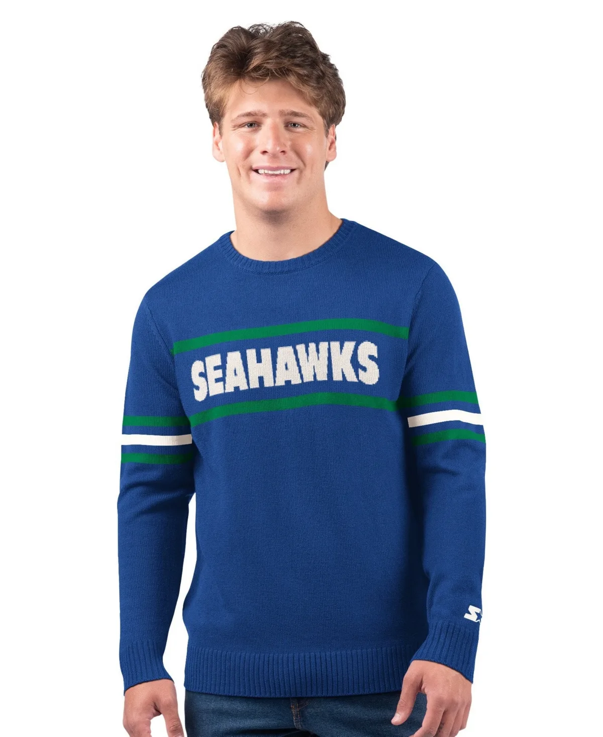 Seattle Seahawks Player Sweater by Starter