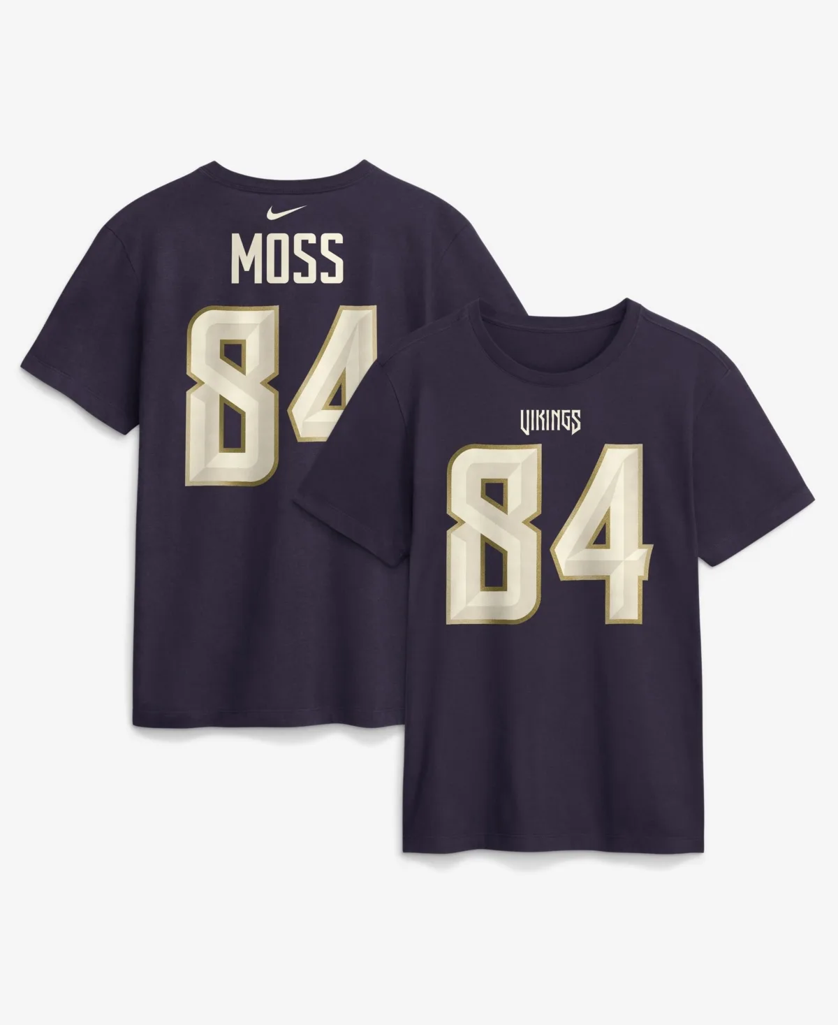 Randy Moss Minnesota Vikings 2026 Rivalries Collection Player Name & Number T-Shirt by Nike