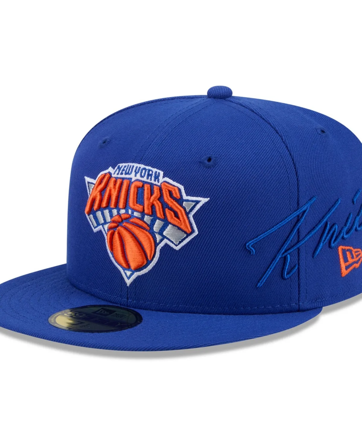 New York Knicks Side Script 59FIFTY Fitted Hat by New Era