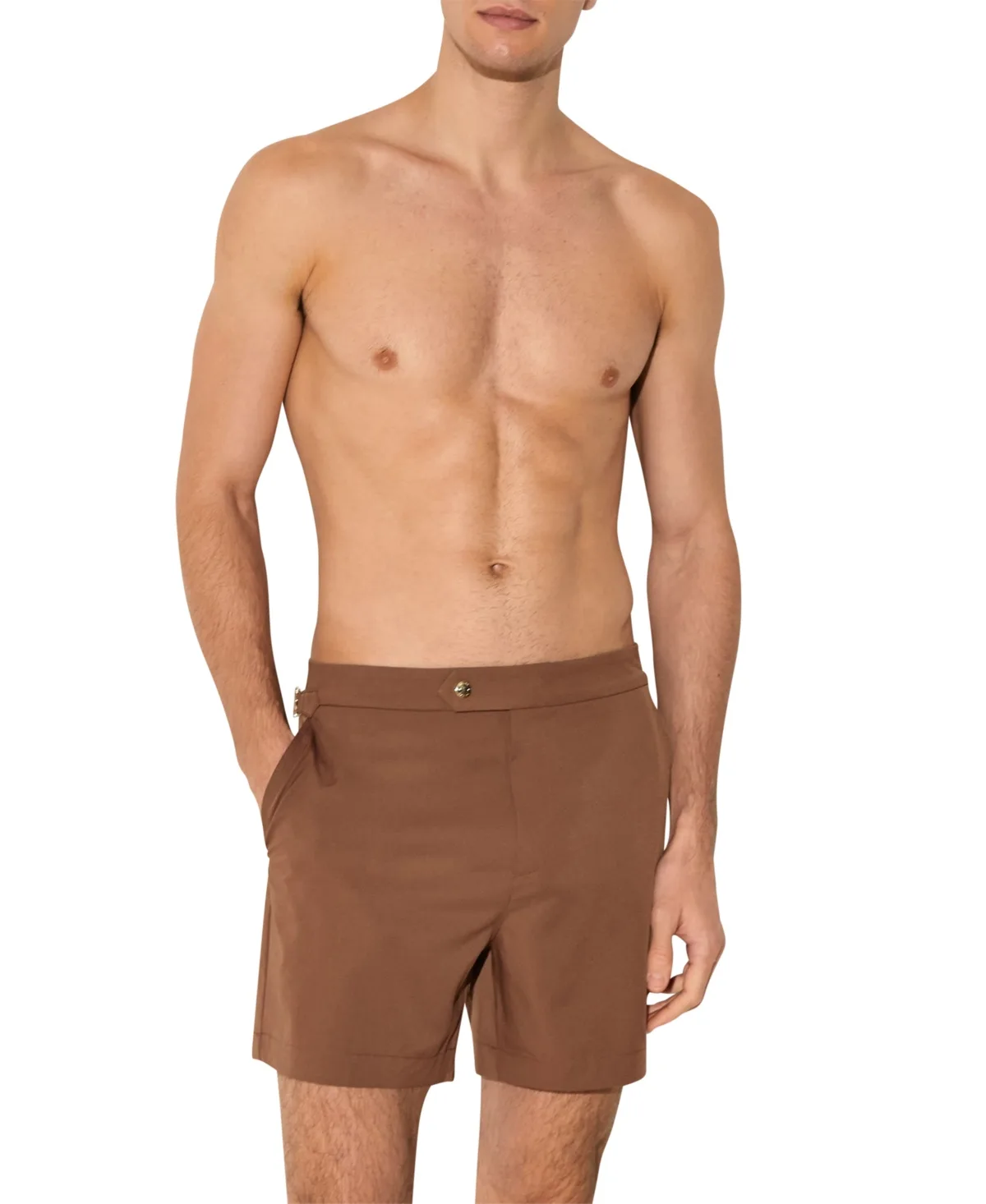 Sun Regular-Fit Side-Adjuster Shorts, 5" Inseam by Reiss