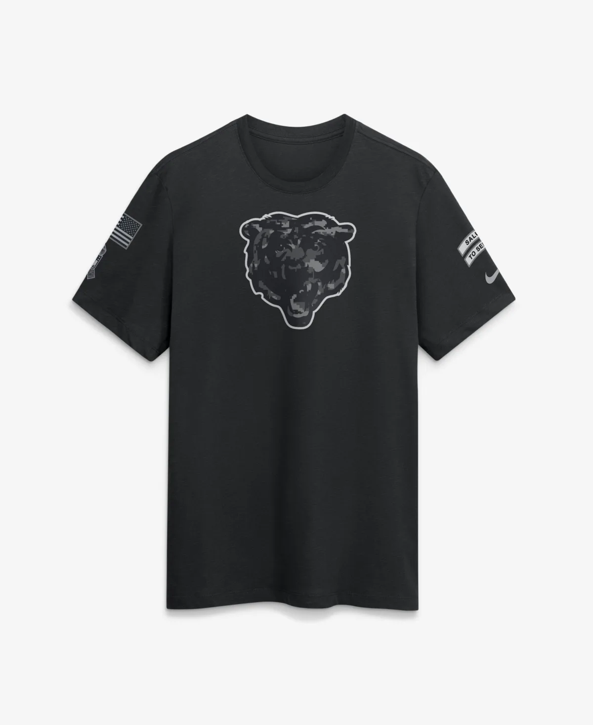 Chicago Bears 2026 Salute to Service Slub T-Shirt by Nike