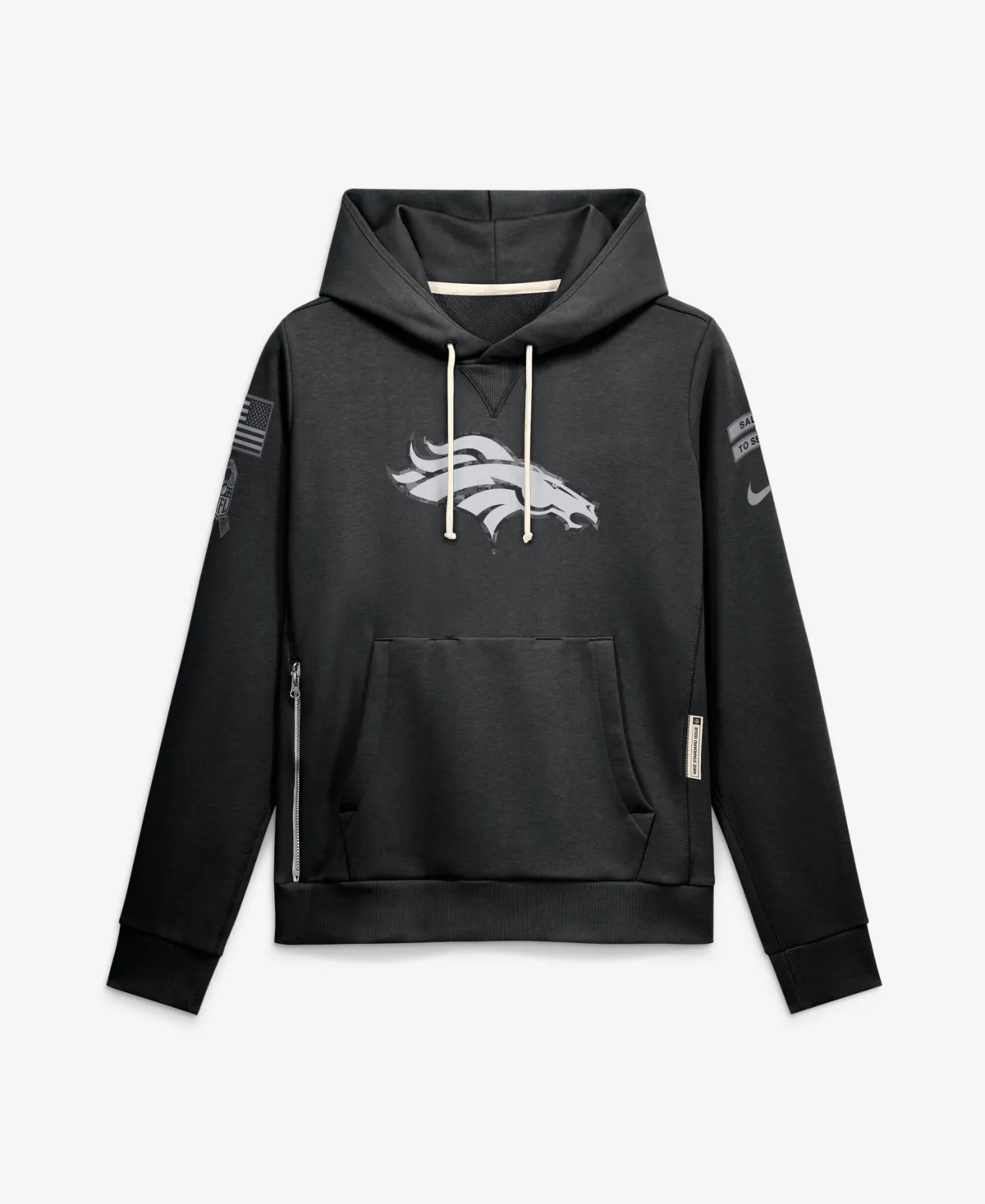 Denver Broncos 2026 Salute to Service Sideline Dri-Fit Pullover Hoodie