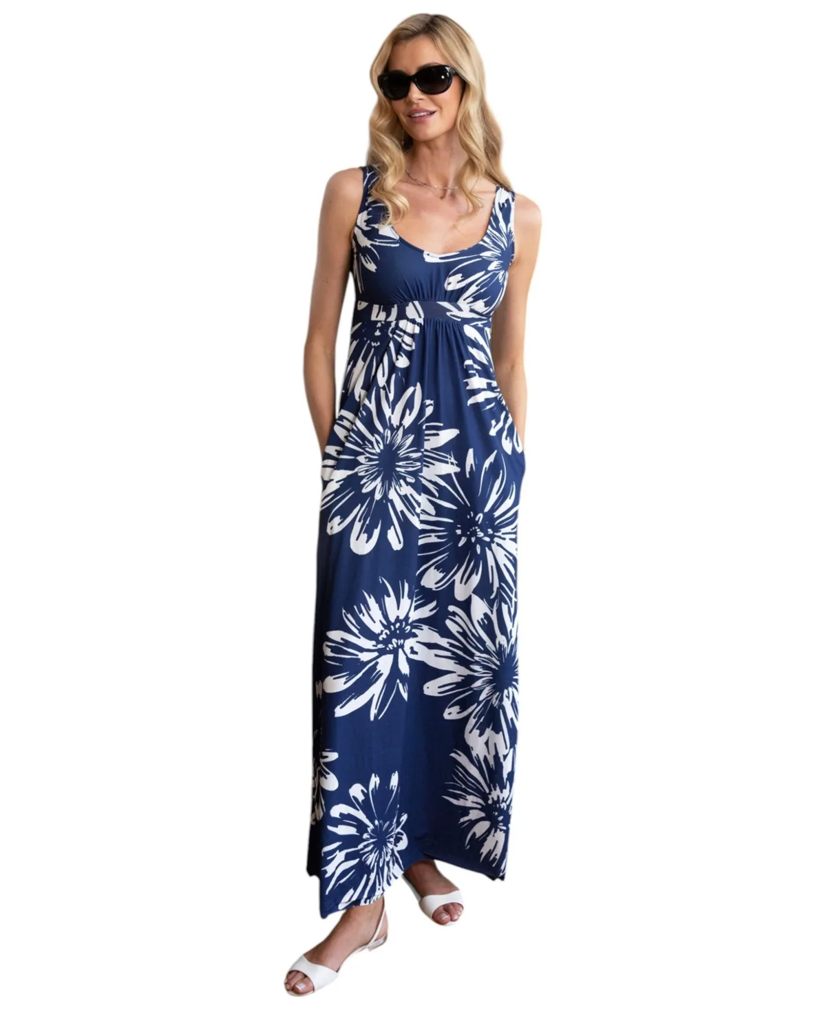 Empire Line Maxi Dress