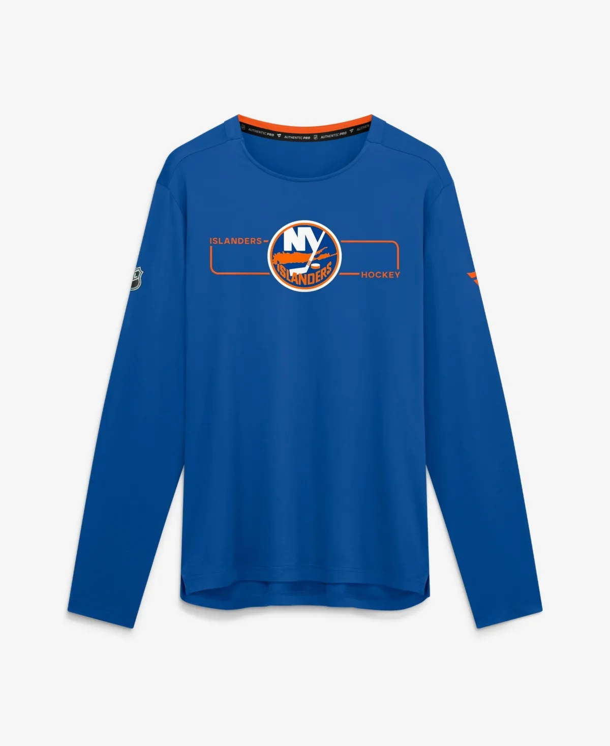 New York Islanders Authentic Pro Rink Tech Long Sleeve T-Shirt