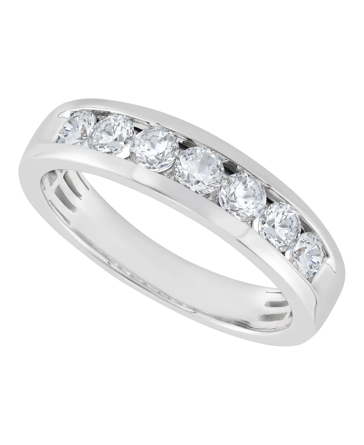 Lab Grown Diamond Ring (1 ct. t.w.) in 10K White Gold by Macy's