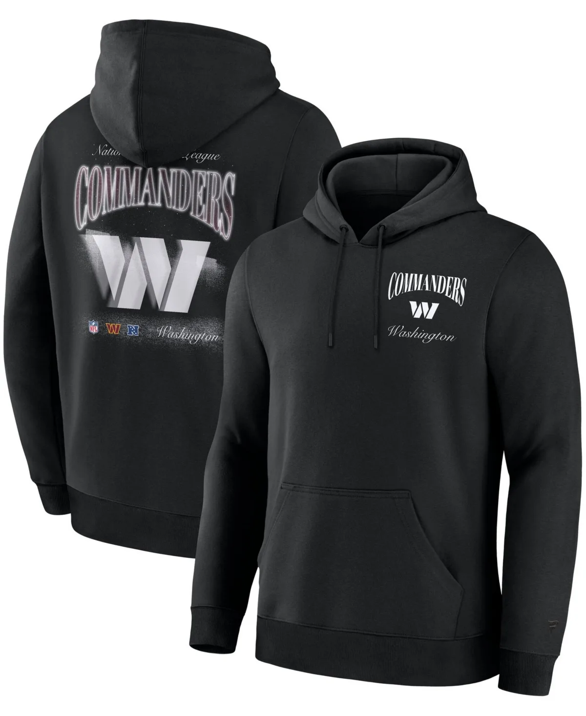 Washington Commanders Nightfall Long-Sleeve Fleece Hoodie by Fanatics