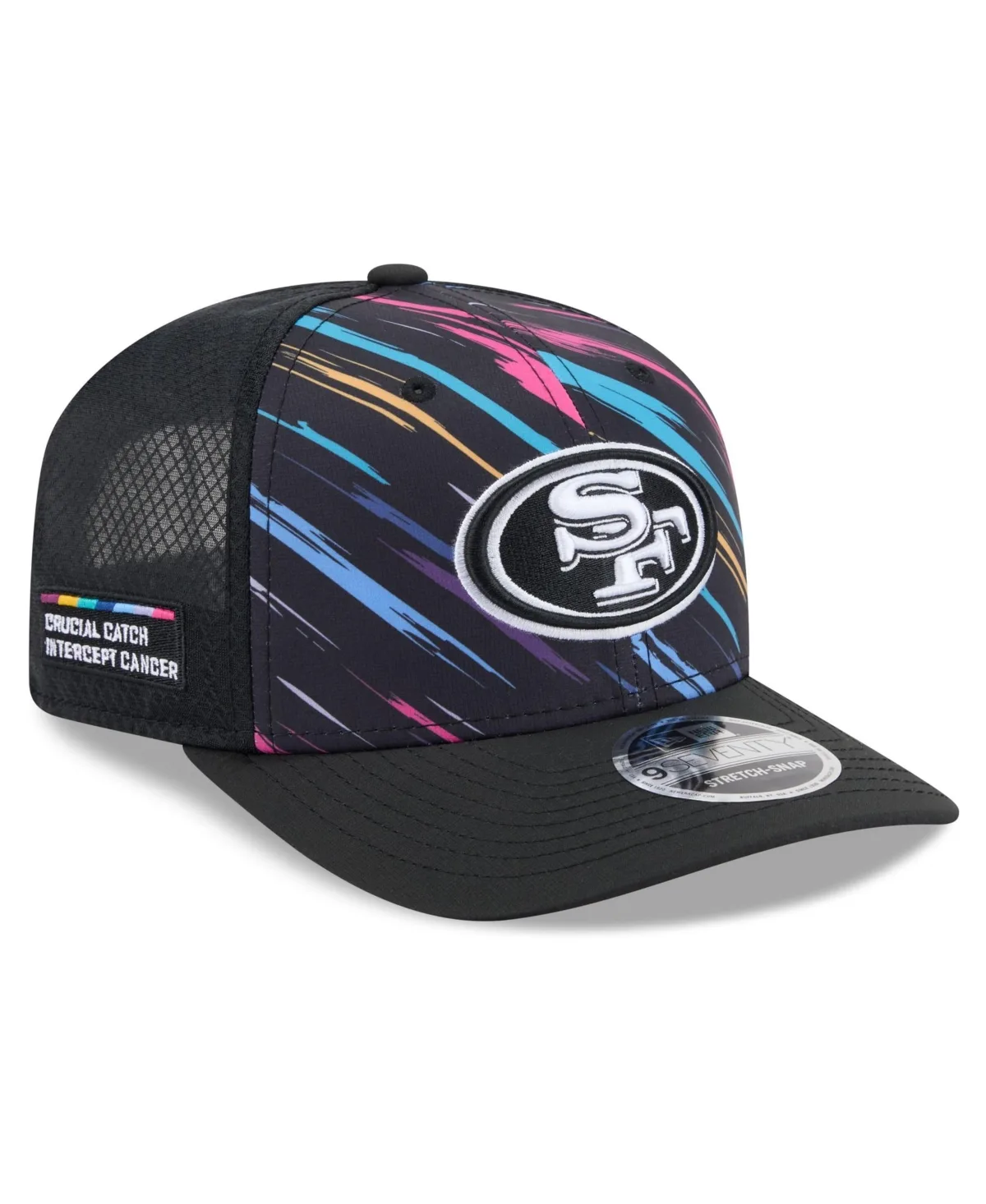 San Francisco 49ers 2026 NFL Crucial Catch 9SEVENTY Adjustable Trucker Hat by New Era