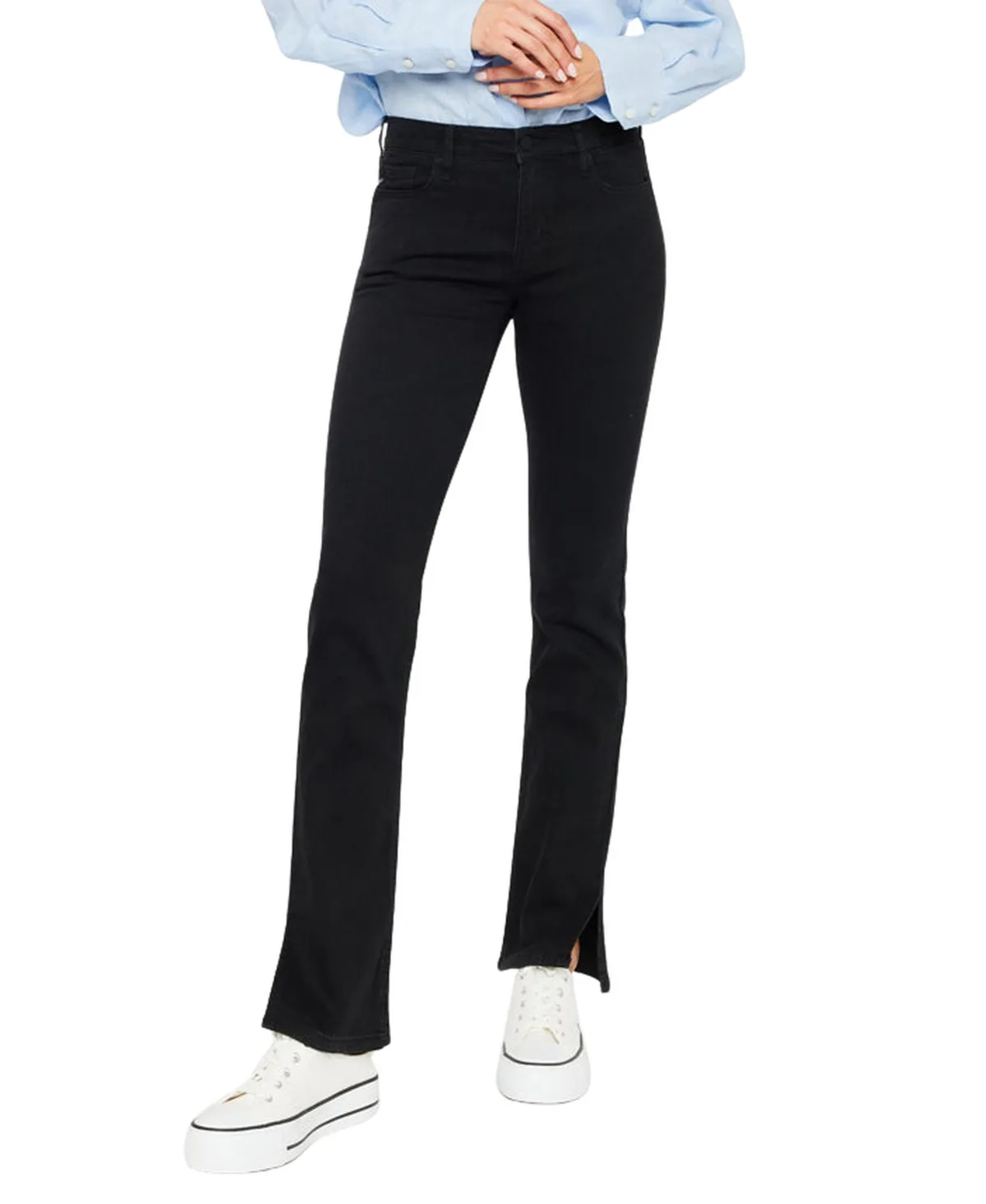 Mai Mid Rise Y2K Bootcut Jeans by Kancan