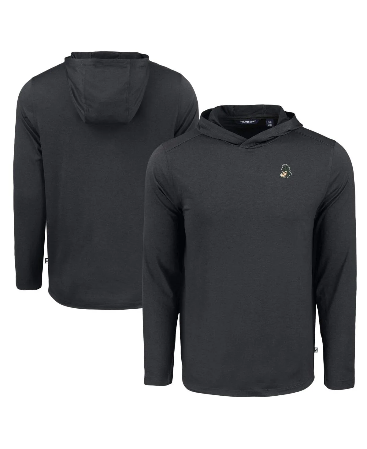 Michigan State Spartans Coastline Epic Comfort Eco Long Sleeve Hoodie T-Shirt by Cutter & Buck