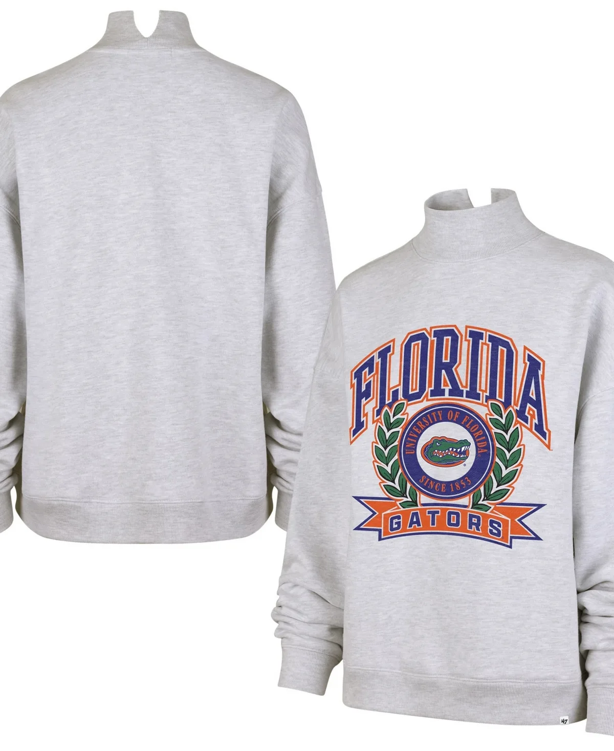 Florida Gators Laurel Arch Mock Neck Sweatshirt by 47 Brand