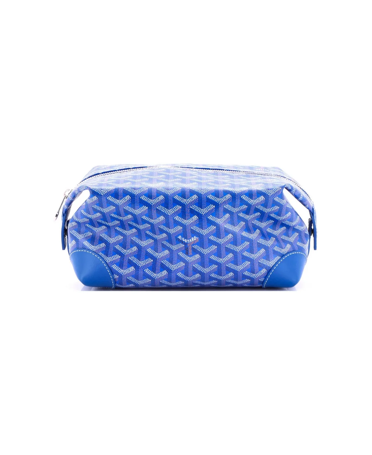 Pre-Owned Goyard 25 Boeing Trousse De Toilette Pouch Coated Canvas by Pre Owned Goyard