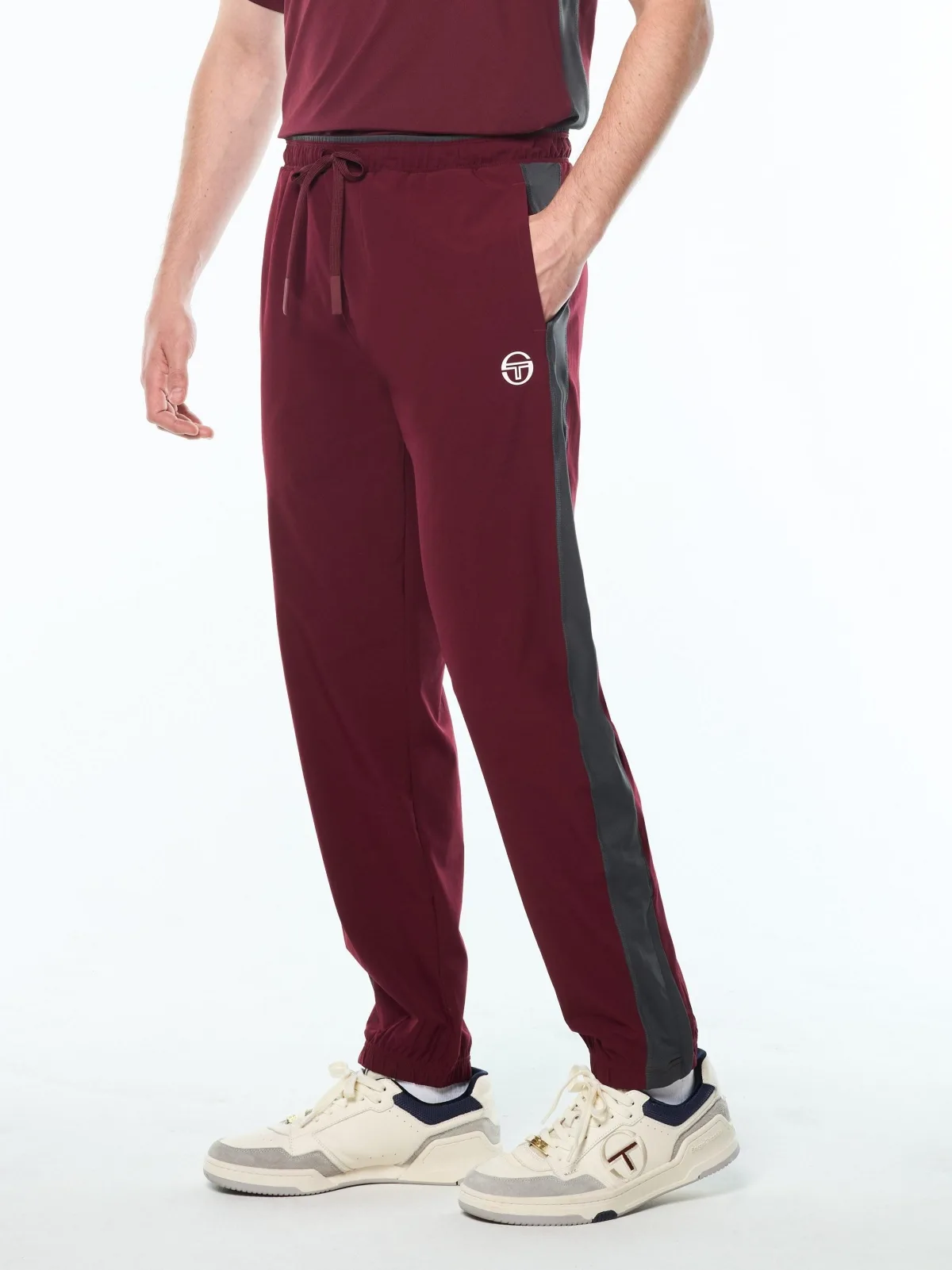 Trattino Performance Regular-Fit Stretch Pants by Sergio Tacchini