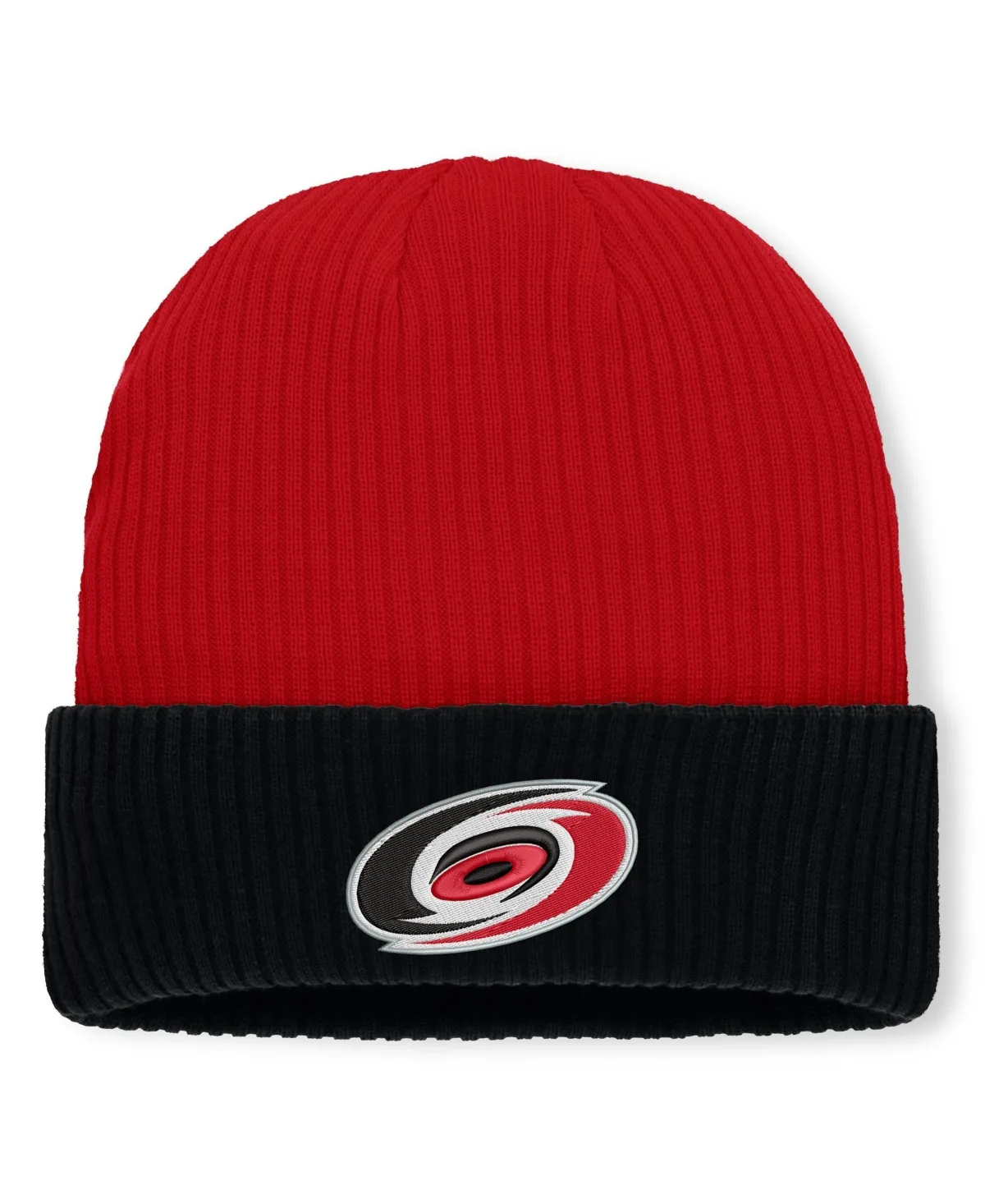 Carolina Hurricanes Authentic Pro Rink Cuffed Knit Hat by Fanatics
