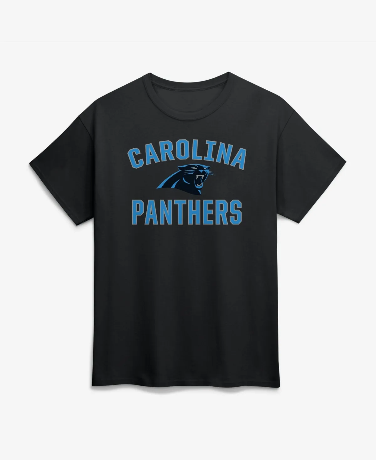 Carolina Panthers Arch Victory Crewneck Classic-Fit T-Shirt by Logo Athletic