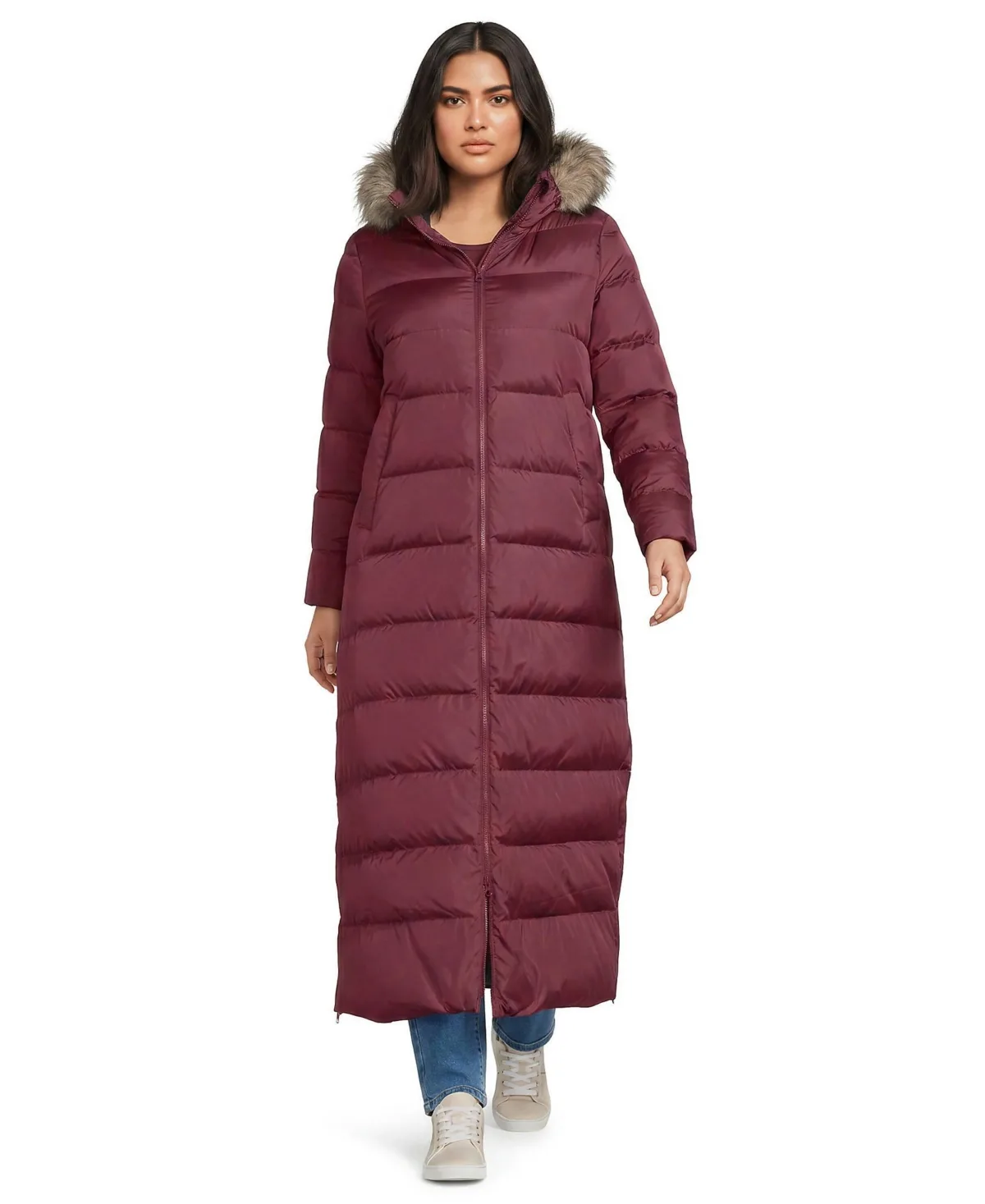 Max 600 Down Long Maxi Coat by Lands' End