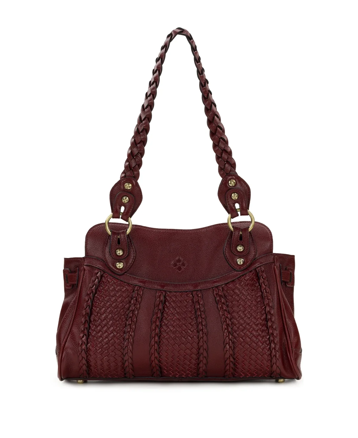 Dalane Large Handcrafted Satchel Handbag by Patricia Nash