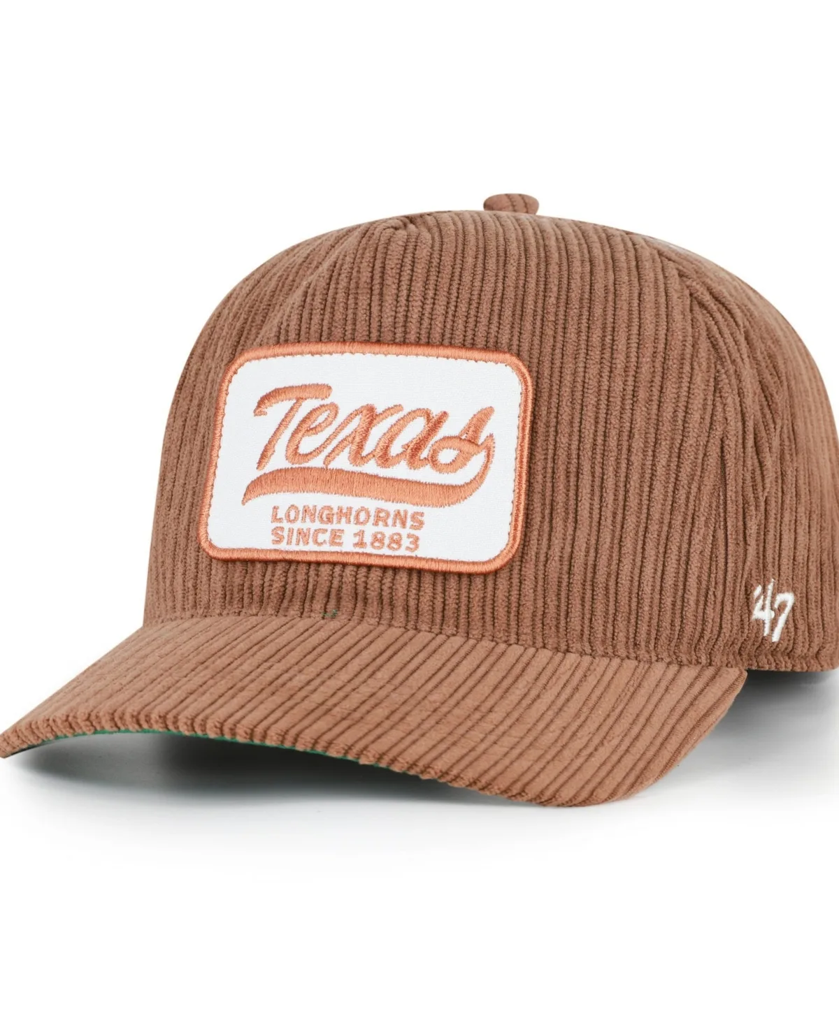 Texas Longhorns Corduroy Patch Hitch Adjustable Hat by 47 Brand