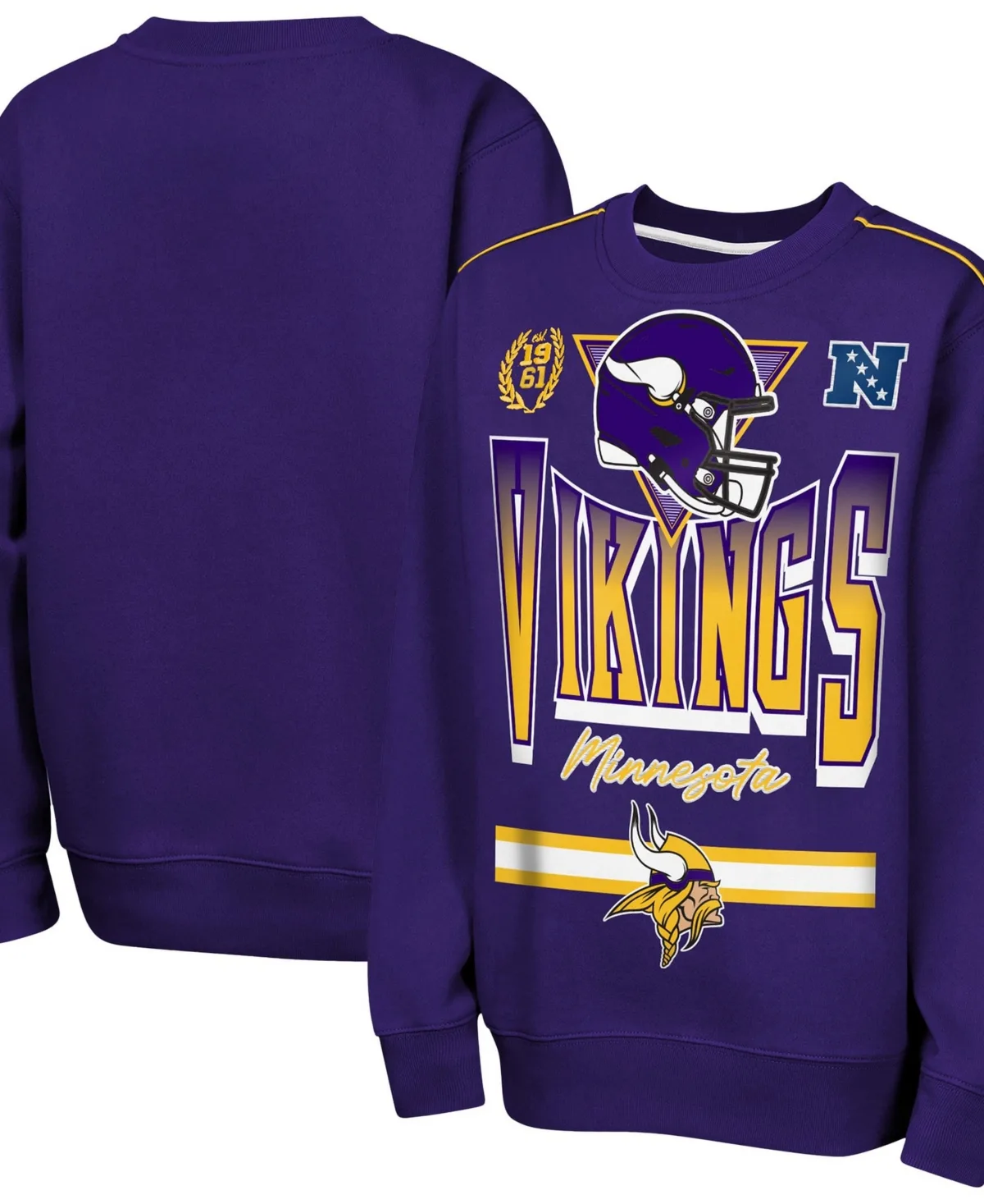 Minnesota Vikings Run Fleece Sweatshirt by Outerstuff