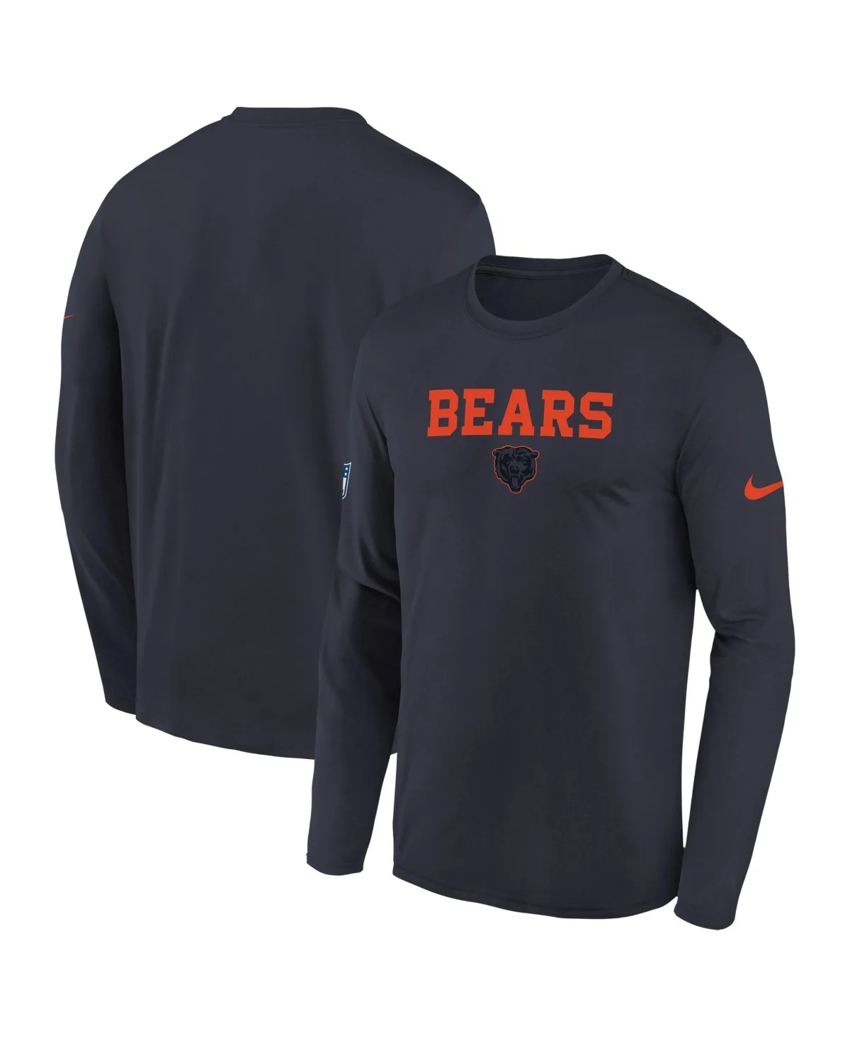 Chicago Bears 2026 Rivalries Collection Sideline Legend Long Sleeve T-Shirt by Nike