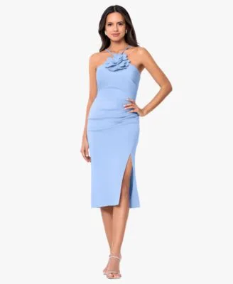 Halter Neck Midi Dress by Betsy & Adam