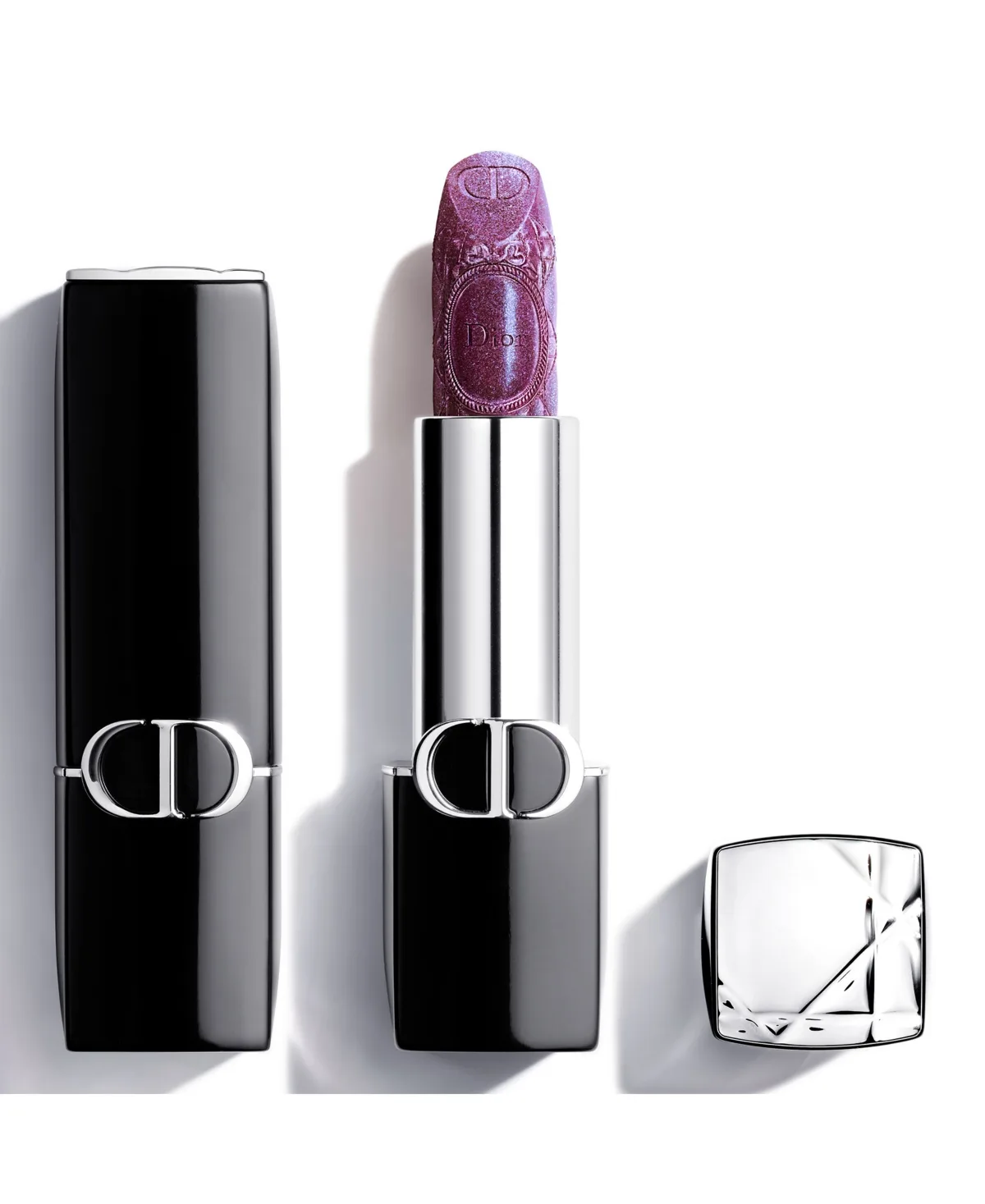 Rouge Dior Holiday 2026 Refillable Lipstick, 0.12 oz. - 297 Glazed Violet by Dior