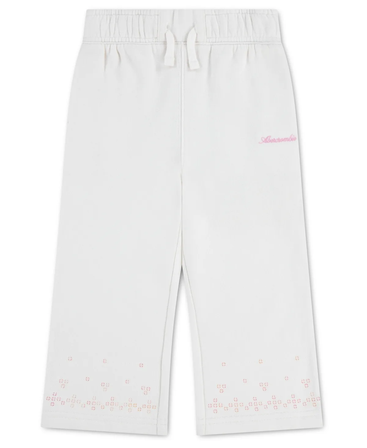 Fleece Wide-Leg Sweatpants by Abercrombie Kids