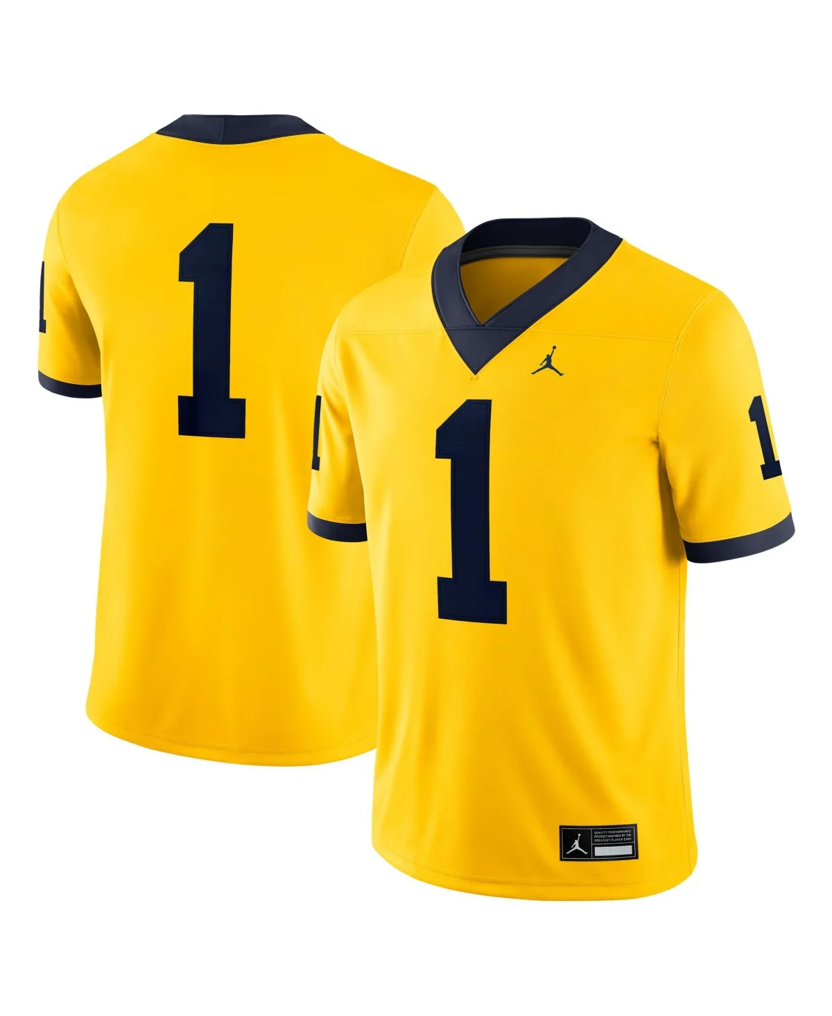 Michigan Wolverines Alternate Game Football Jersey by Jordan