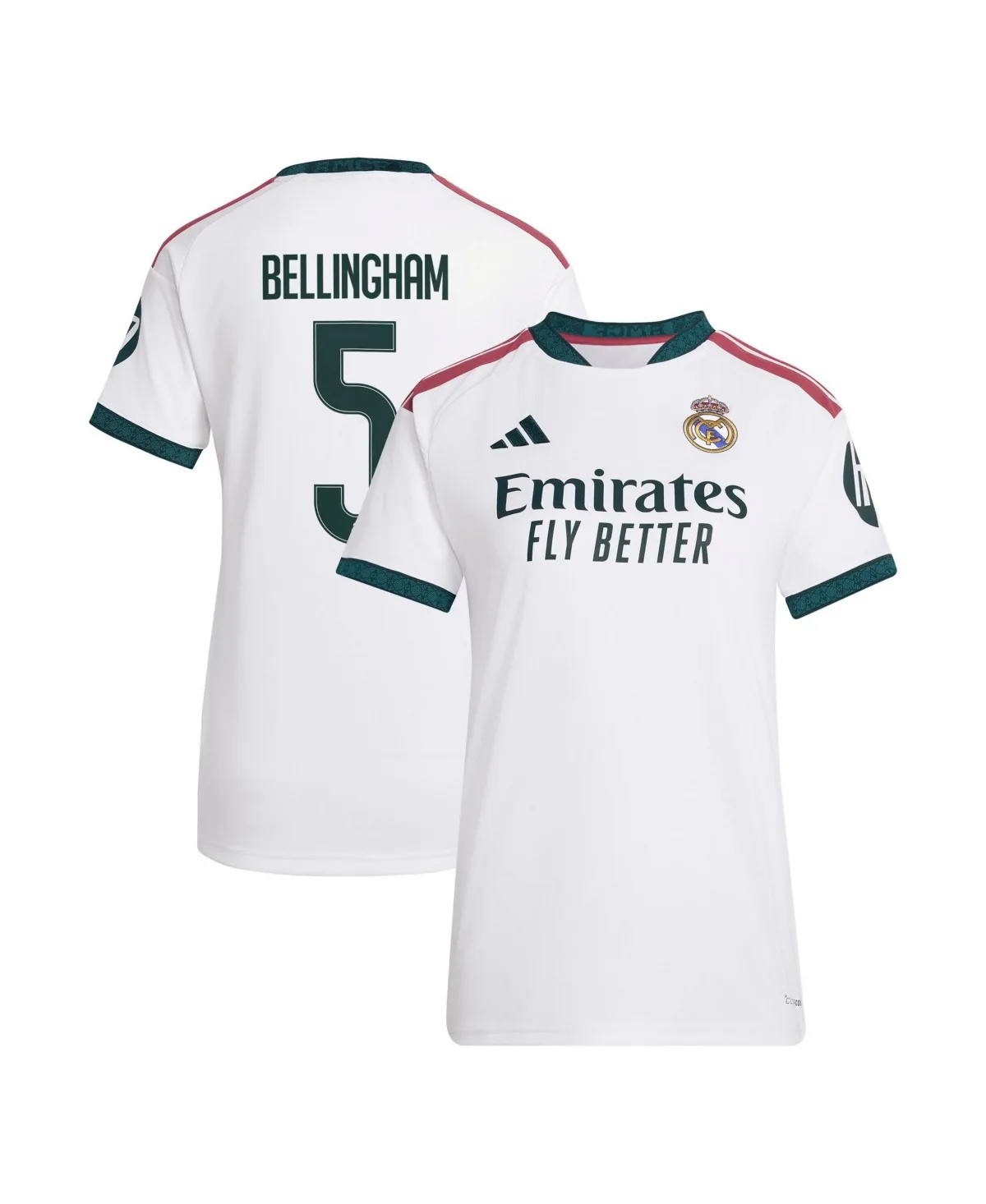 Jude Bellingham Real Madrid 2026/27 Home Replica Jersey by adidas