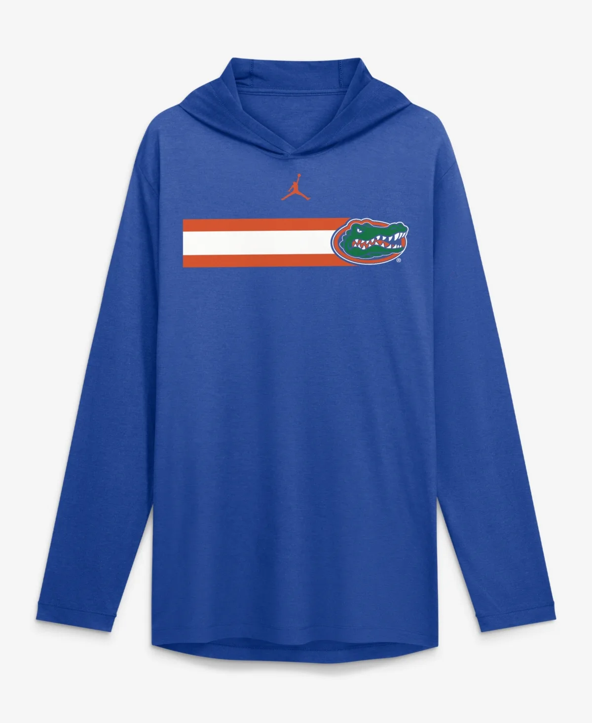 Florida Gators Primetime Pattern Tri-Blend Dri-Fit Long-Sleeves Hooded T-Shirt by Jordan
