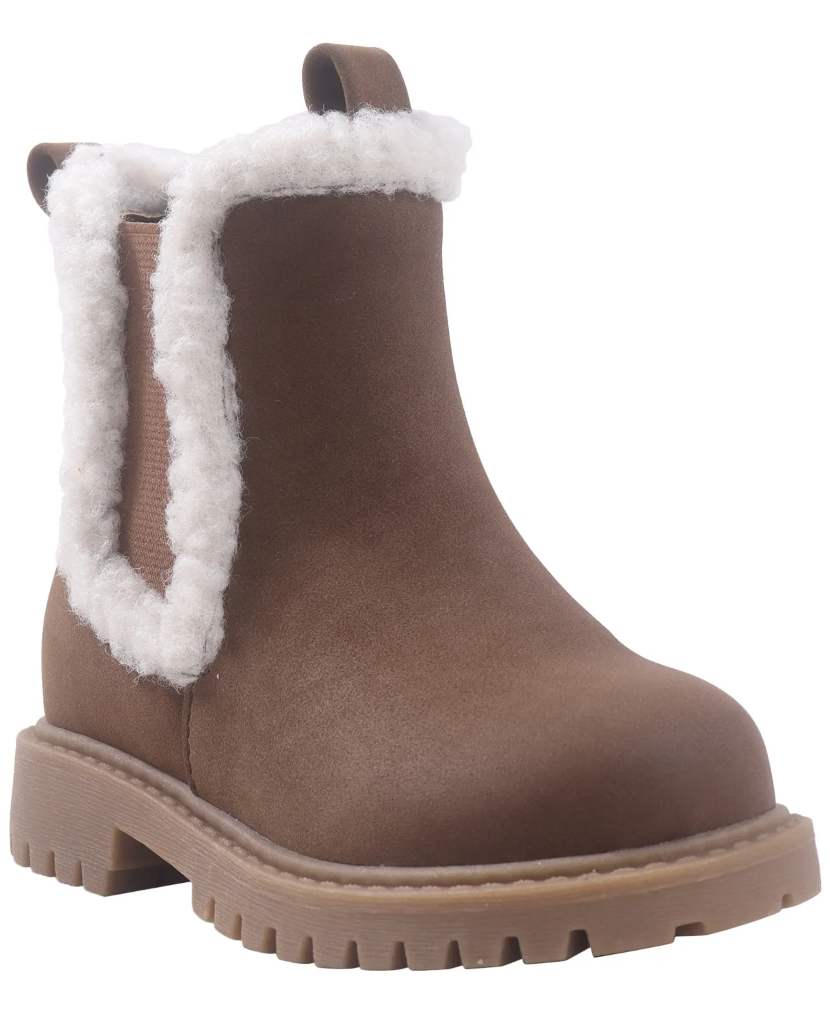 Lucianna Sherpa Side-Zipper Boots by Sam Edelman