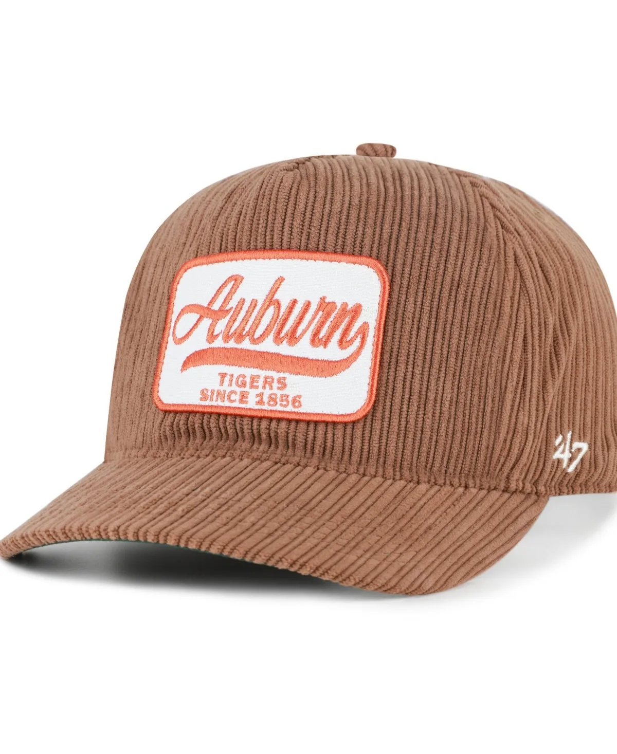 Auburn Tigers Corduroy Patch Hitch Adjustable Hat by 47 Brand