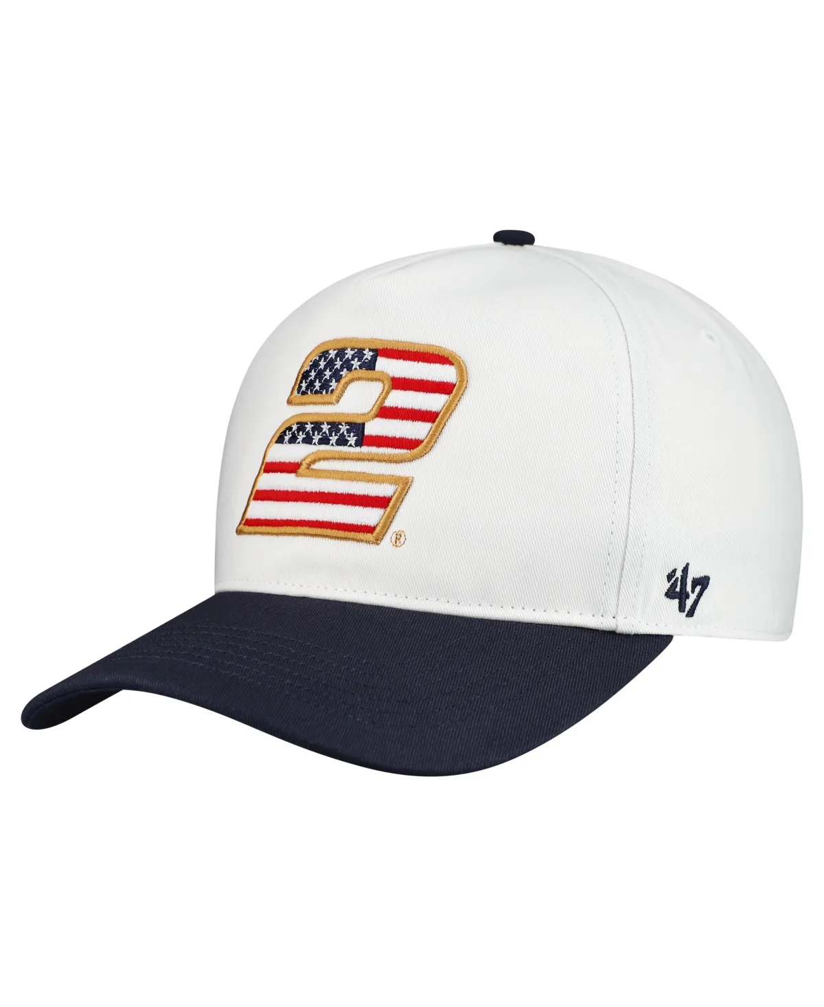 Austin Cindric Flag Fill Two-Tone Team Adjustable Hitch Hat by 47 Brand