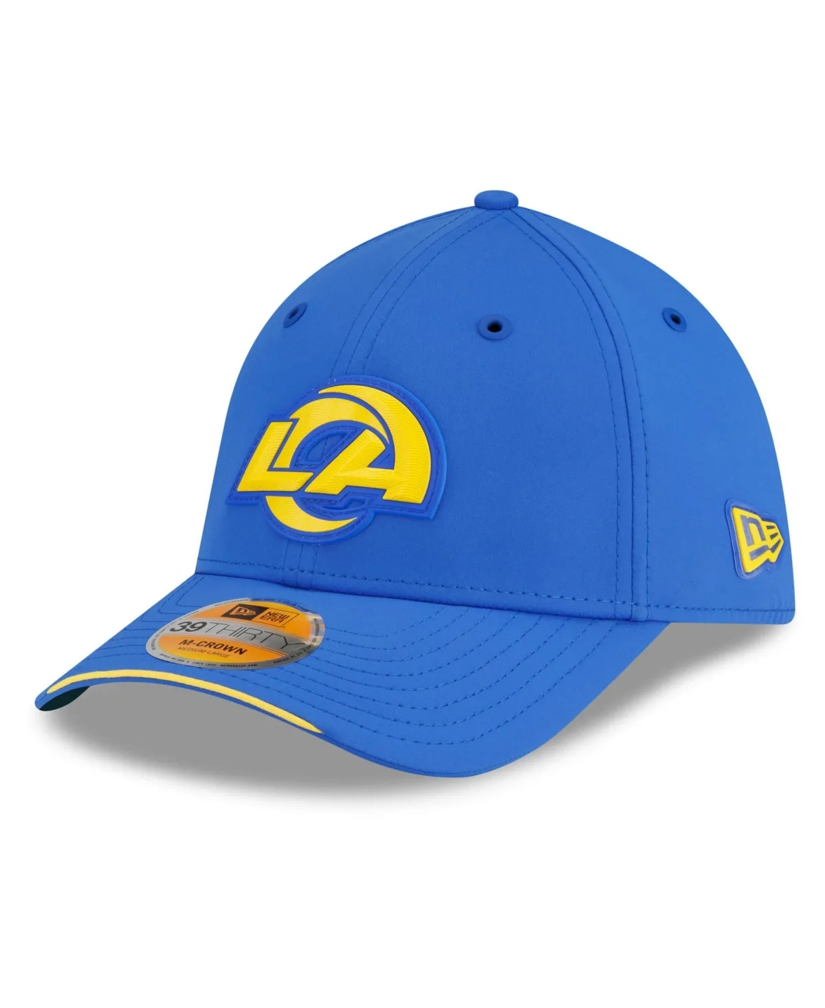 Los Angeles Rams 2026 Sideline 39THIRTY M-Crown Flex Hat by New Era