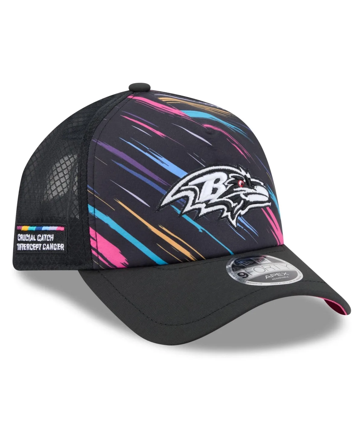 Baltimore Ravens 2026 Nfl Crucial Catch 9FORTY Apex Adjustable Hat