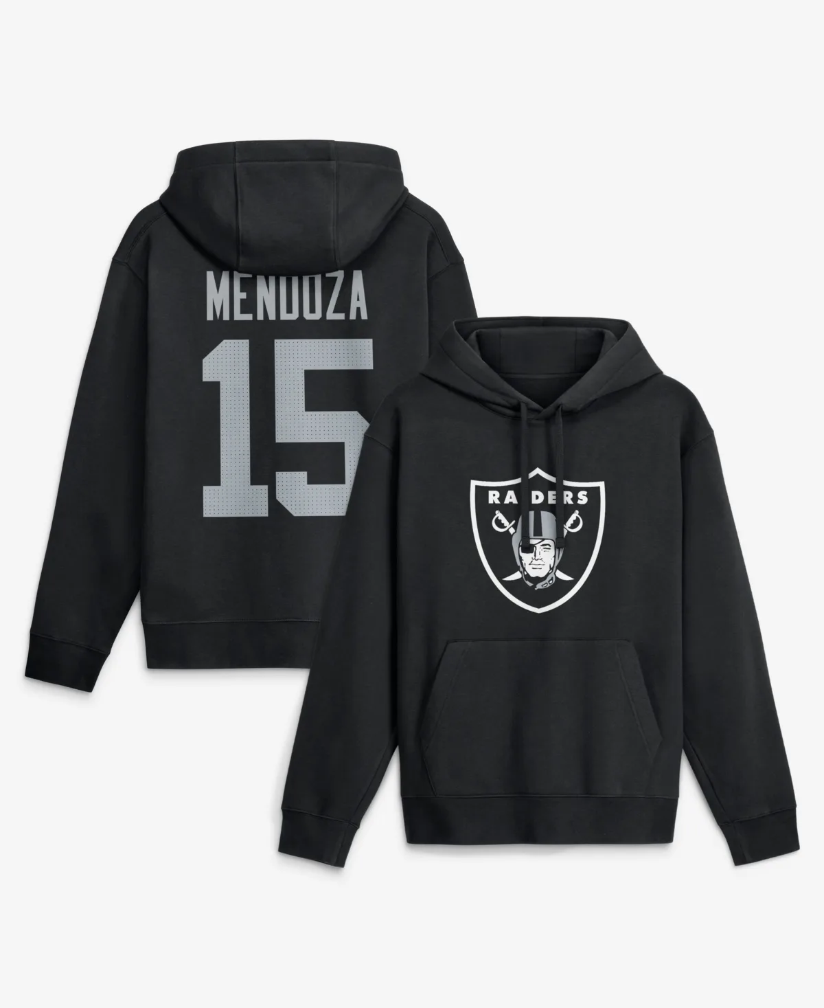 Fernando Mendoza Las Vegas Raiders Name & Number Hoodie by Nike