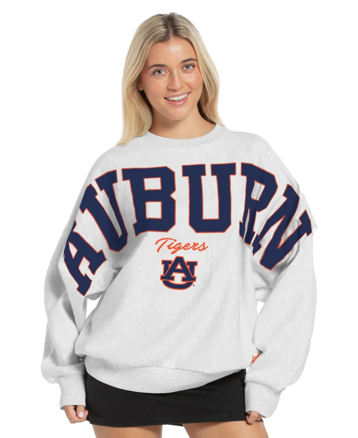 Auburn Tigers Flannigan Oversized Fleece Sweatshirt