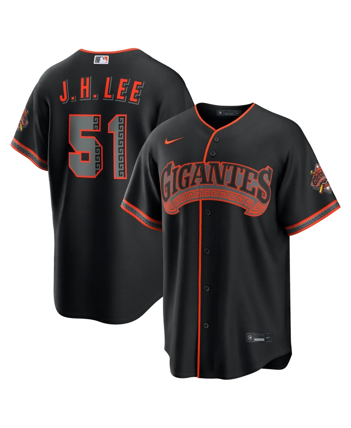 Jung Hoo Lee San Francisco Giants Alternate Stadium Jersey by Nike
